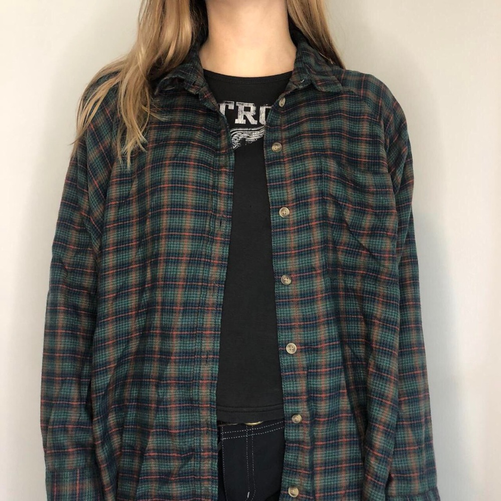 american eagle oversized flannel